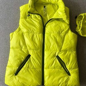 Marc New York Bright Yellow Puffer Vest